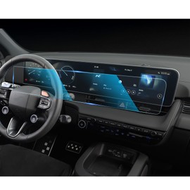 CDEFG For 2025 2026 Hyundai Ioniq 5 /Ioniq 5 N Screen Protector - 12.3 Inch All-in-One 9H HD Tempered Glass - Ioniq 5 /Ioniq 5 N (SE, SEL, Limited, XRT) Touchscreen Accessories