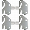 CAFORO #10 Hook Plates for Wooden Beds Frame Bracket Headboard