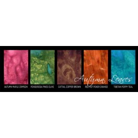 Lindy's Embossing Powder  AUTUMN LEAVES SET 5 Pieces
