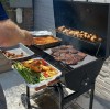 bbq time Lot of 6 Mats Easy BBQ Grill Mat