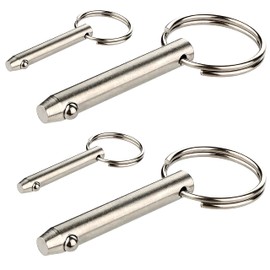 (4PCS 1/4" Quick Release Pin Set Replacement Total Gym Hitch Pins XLS XL Fit 2000 3000 Electra Pin