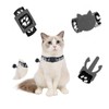 Pack of 2 Cat Collars with Safety Clasp and Bell,