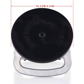 Glass Suction Cup, Aluminum Alloy Heavy Vacuum Elevator, Used for Moving Glass/Window/Ceramic Tile/Mirror/Granite, Aluminum Alloy Pull Suction Cup （2 Pieces）