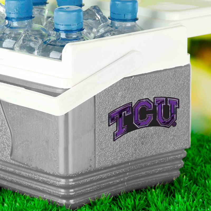 FANMATS 62838 TCU Horned Frogs 3D Decal Sticker