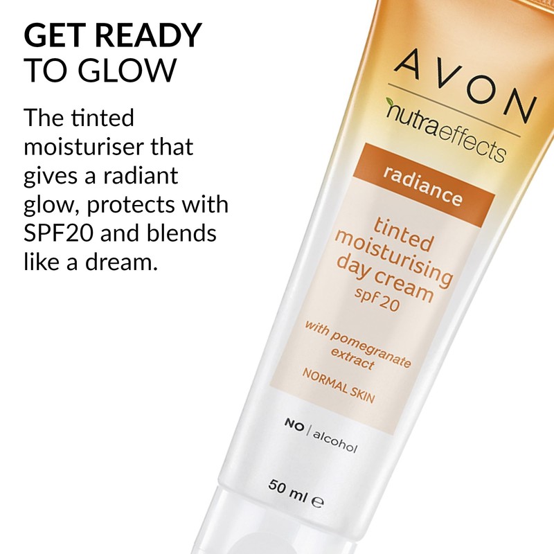 Avon Avon Nutra Effects Radiance Tinted Moisturising Day Cream SPF20,