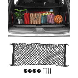 Karltys - Red de carga estilo sobre para GMC Yukon/Chevy Tahoe/Suburban 2015-2024 2025, organizador de carga con red de nailon ajustable de doble capa
