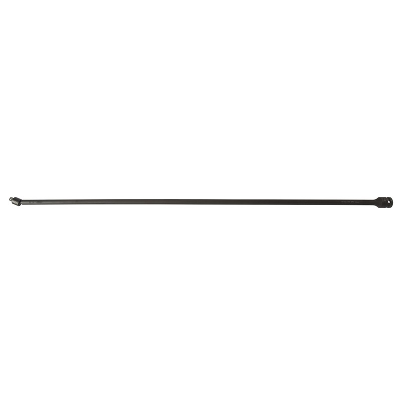 Steelman Pro 1/2-Inch Drive, 3/8-Inch Pinless Swivel Impact Extension, 36-Inch,
