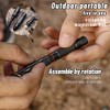 Safe 5-in-1 Magnesium Ferro Rod Fire Starter Survival Tool -