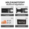 LEILUO Multitool S?gebl?tter LEILUO 50tlg Holz Kunststoff Multifunktionswerkzeug Zubeh?r Set