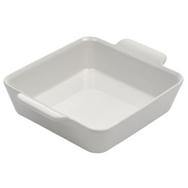 Goodcook 04153 Baking Dish, Square, Classic White Ceramic, 2-Qt. - Quantity 1