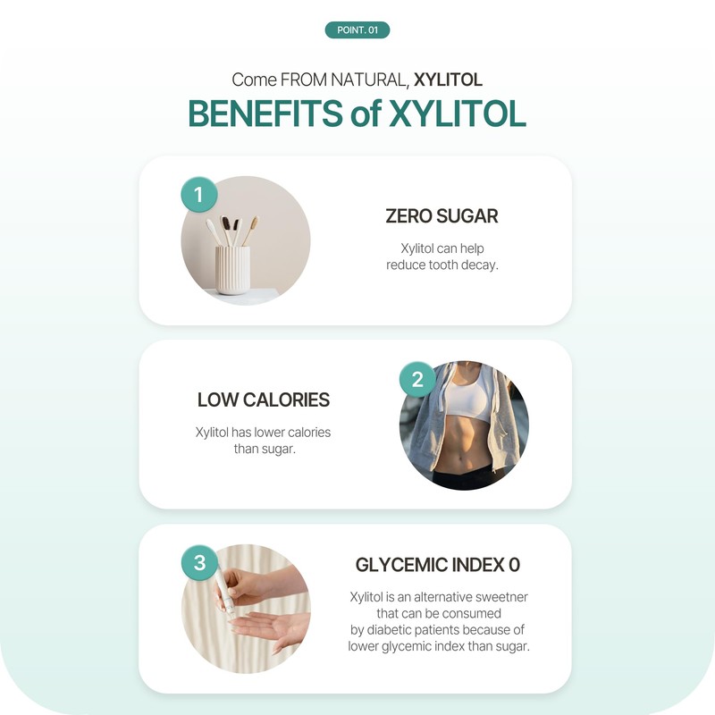 Xylitol Stone | Delicious Sugar Free Candy | 100% Finnish