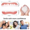 2 Pairs of False Teeth Veneers, Veneer Teeth Cosmetic Tooth
