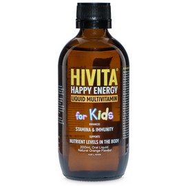 Hivita HAPPY ENERGY Liquid Multivitamin for Kids 200mL