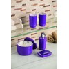 Spirella Polystyrene Cocco Toilet Brush, Purple