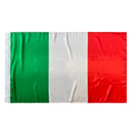 Durabol Italy Flag 5ft x 3ft (150cm x 90cm) Satin Double Stitching