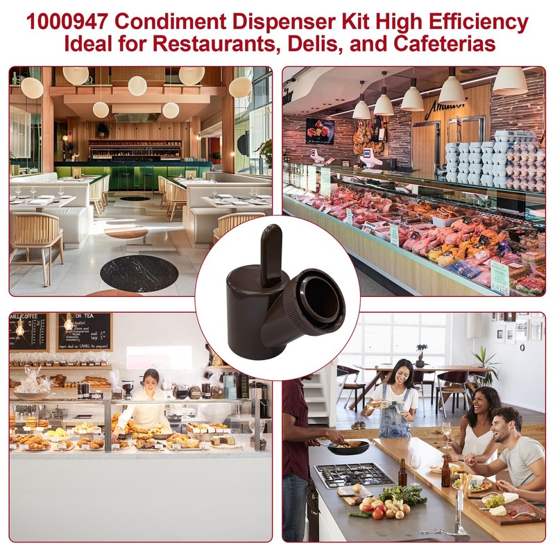 1000947 Ketchup Dispenser Pump Replacement for Tomlinson High Volume Bag-in-Box