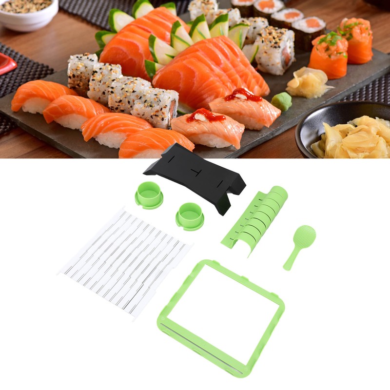 Sushi Making Kit Plastic Multi Purpose DIY Sushi Maker Rolling