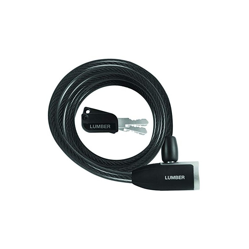 Wordlock MatchKey Cable Lock – 10mm, 5 Feet, Black
