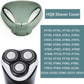 Shaver Head Cover Cap for Shaver, Compatible with Razors HQ8 ATXX and PTXX and Cleaning Brush 1Pack, Razor Cover Cap for ATXX and PTXX Shaver Models PT710, PT715, PT870, PT920, PT925