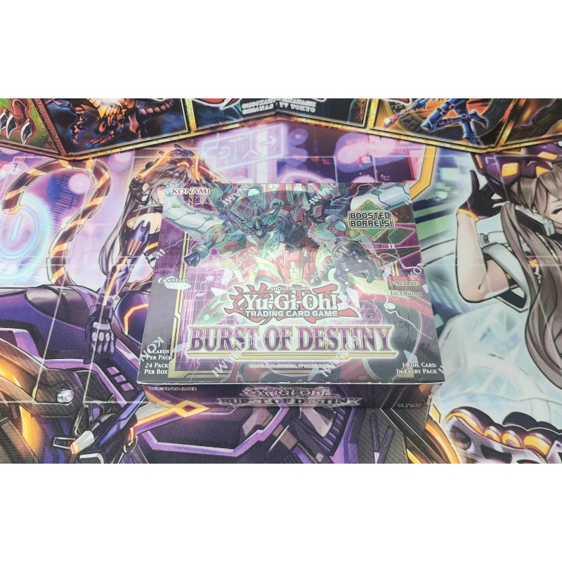 YuGiOh! Burst Of Destiny Booster Pack (x1) - 1st Ed