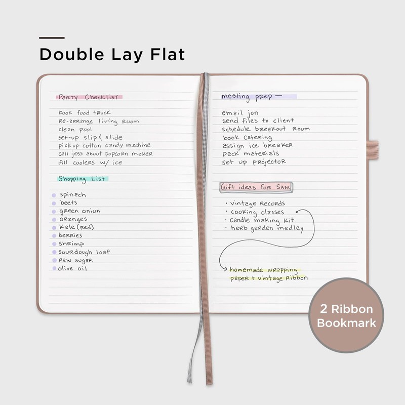 &And Per Se Lined Journal Notebook, 160 Pages, A5 5.7