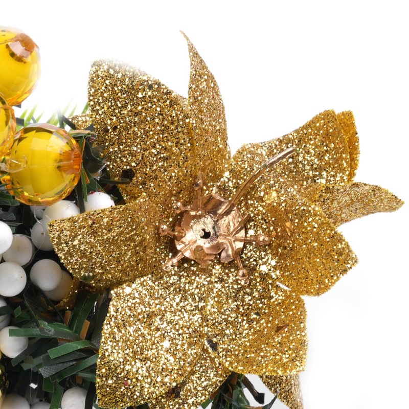 ZONADAH Tabletop Christmas Tree 21cm Mini Table Top Christmas Small