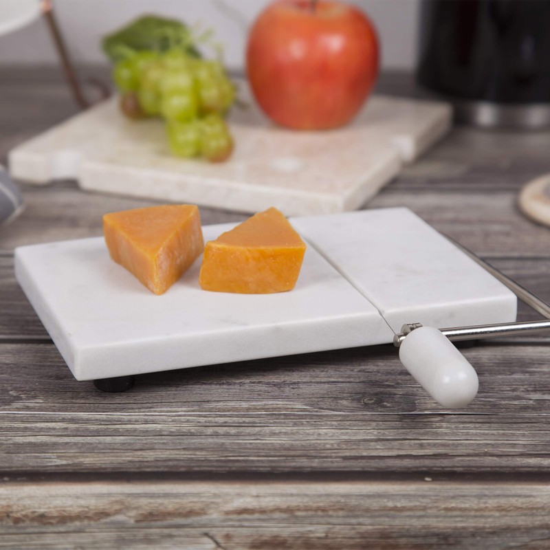 Creative Home Marble Cheese Slicer – 8" x 5" Heavy