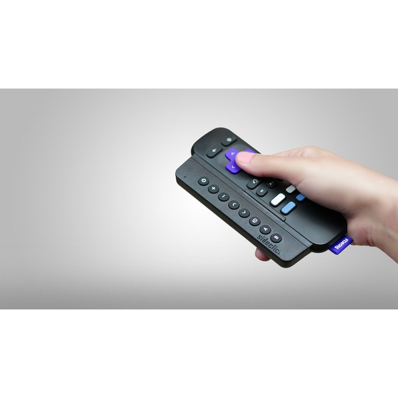 Sideclick Universal Remote Attachment for Roku Streaming Player