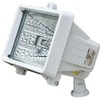 Dabmar D105-W Mini Flood Light, 150W (J78Mm) 120V, White Finish