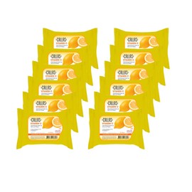 Callas Vitamin C Cleansing, Makeup Remover Wipes New (30 Count x 12 Pack)