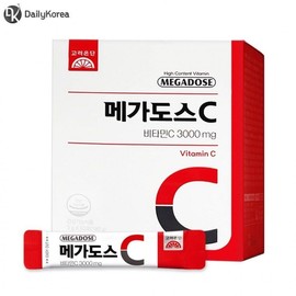 Goryeo Eundan I agree to third party delivery of Korea Eundan Megadose C Vitamin C 3000 100 packets (YES) / 고려은단 메가도스C 비타민C 3000 100포 배송을 위한 제3자 제공에 동의합니다(YES)