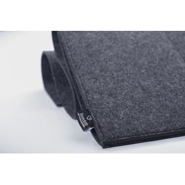 GREAT GIFT: Sofa Organiser, Bed Organiser, BETTOTTO, Felt Armchair Bag, Extra Long for Secure Hold, Magazines, Books, Remote Control, Kindle, Phone, Tablet within Reach, 35 x 30 cm