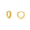 Dainty Square Hoop Earrings, Gold, Hoop Earrings, 925 Sterling Silver,