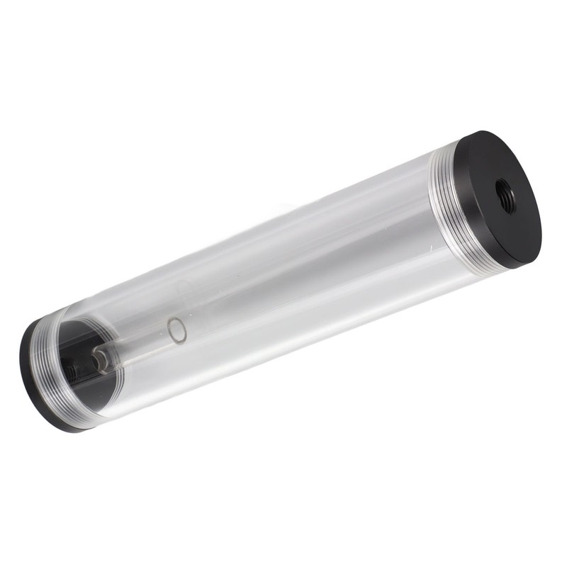 Water Cooling Reservoir 210mm/8.3in Length Acrylic Plastic Material 3 Holes