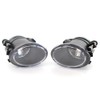 Jikeyuch 1 Pair Left Right Front Bumper Fog Lights Lamp