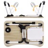 Slendor Lap Desk with Tablet Slot, Foldable Laptop Table with