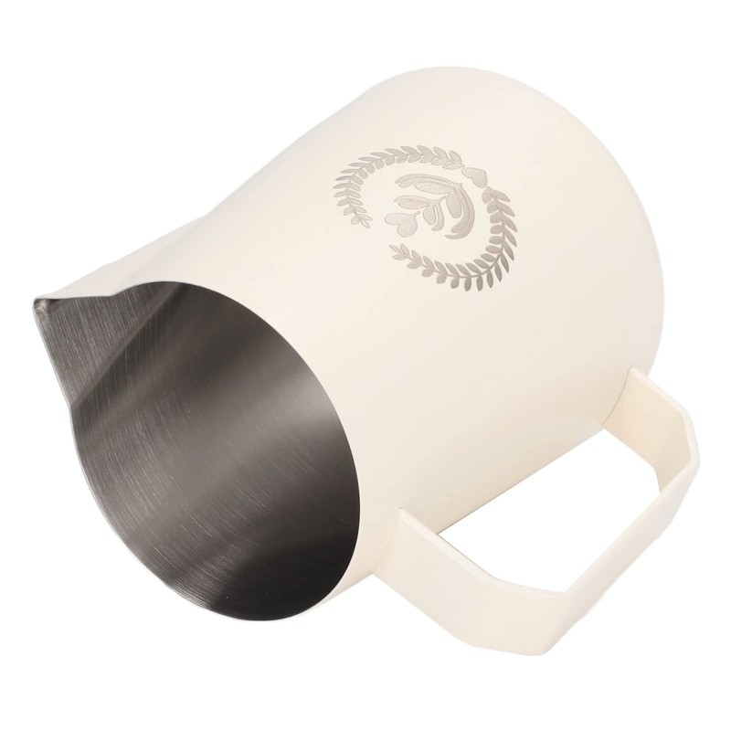 Stainless Steel Milk Frothing Pitcher Jug for Coffee 450ml (Matte