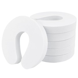 Tekenewbse Child Safety Door, Pack of 6 Door Stops, Clamp Protection for Doors, Door Protection, Door Stop, Baby Foam, Trstopper Window, Extra Wide, Pets Protection, Children's Room, Finger Clamp