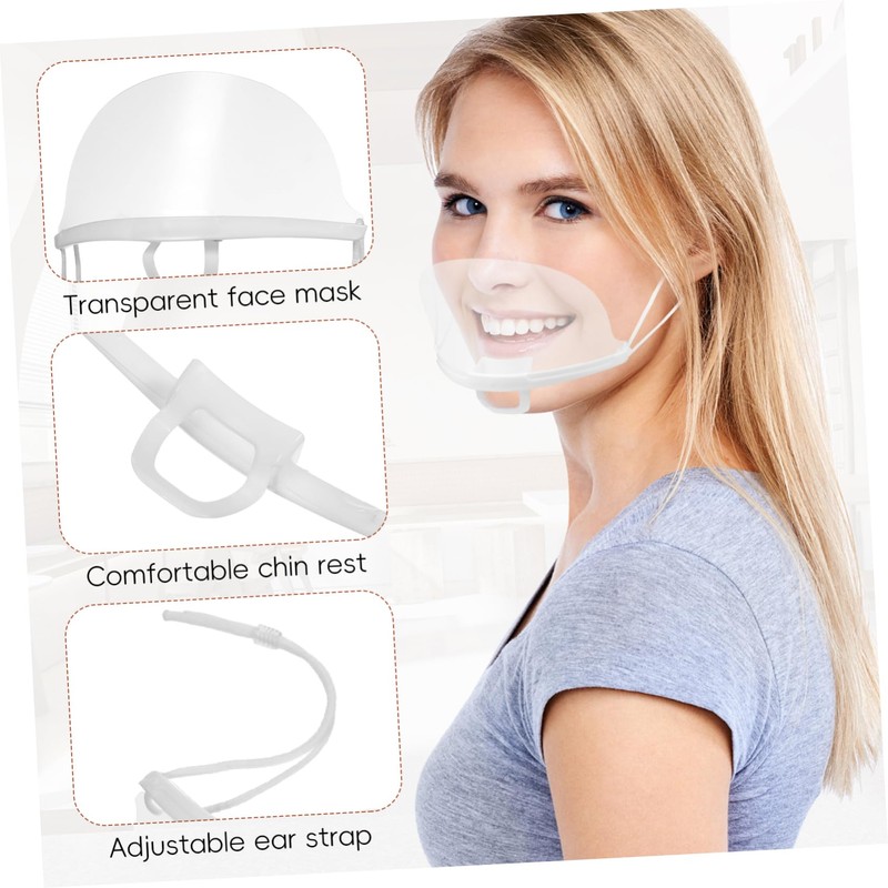 CIYODO 20pcs Chef Mask Nose Mouth Cover Restaurants Face Mask
