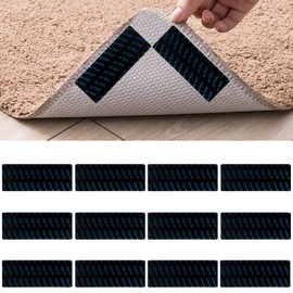Carpet Anti-Slip Sheet [Super Strong, No Glue Residue, Can Be Used Repeatedly With Water] Carpet Fixing Anti-Slip Mat, Rug Anti-Slip Tape, Carpet Mat, Pads, Anti-Slip Rug Gripper, Anti-Slip Mat,