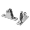 2pcs Bimini Top 90° Deck Hinge 316 Stainless Steel Heavy