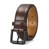 TRIWORKS Men Leather Belt Mens Dress Belt Classic Jeans Suit