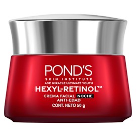 PONDS Crema Facial Antiedad Noche Age Miracle Ultimate Youth, 50g