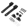 Silent Sliding Barn Door Heavy Duty Cabinet Door Rollers Kit,