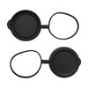 56mm Binocular/Monocular Objective Lens Caps Internal Diameter 66.5-69.7mm Rubber Cover