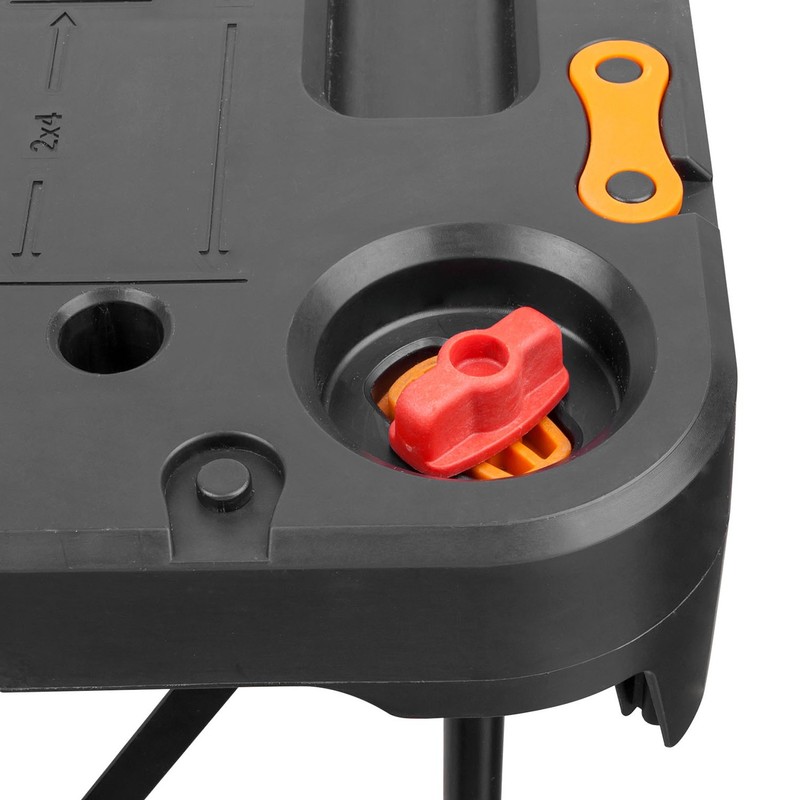 Worx WX066 Sidekick Folding Work Table, Portable All-in-one Work Bench