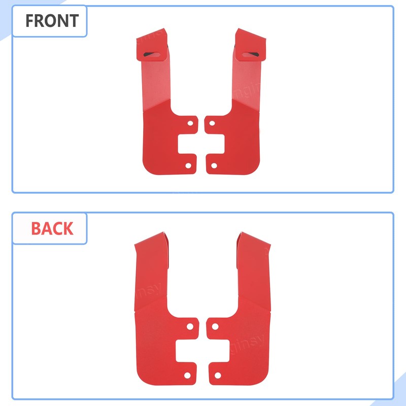 Car Ditch Hood Light Mount Brackets Compatible with Ford Maverick