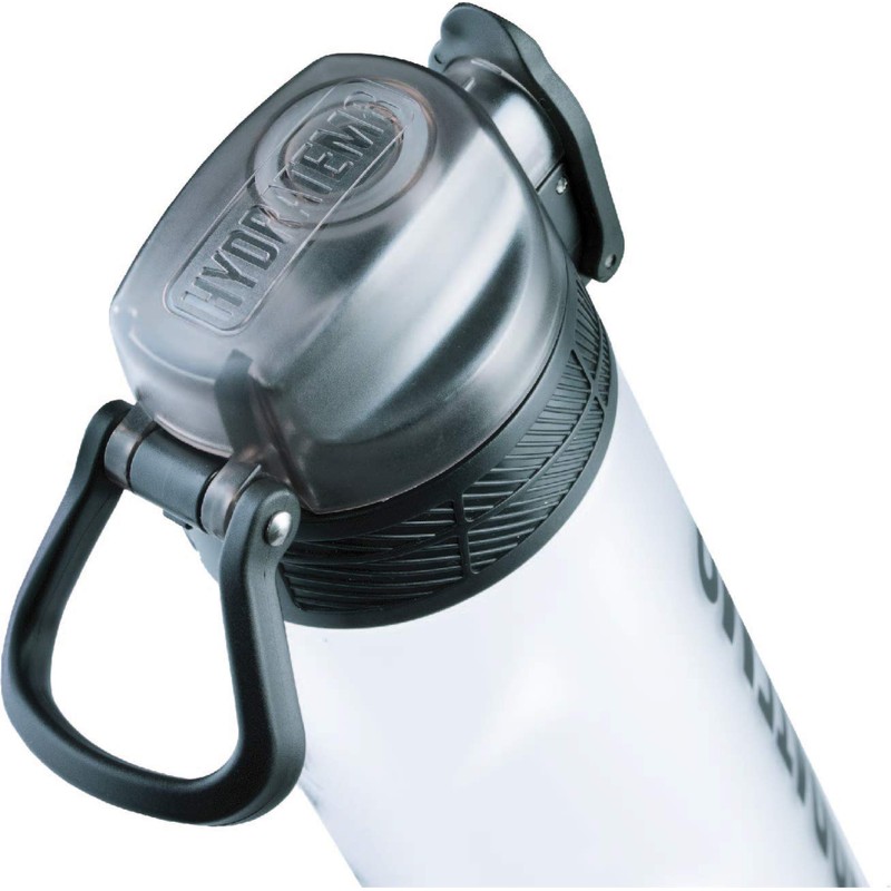 HYDRATEM8 - Active Motivational Sports Water Bottle with Time Markings,