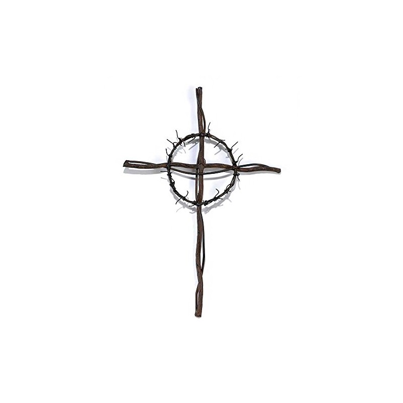 Dicksons Crown of Thorns Tree Branch 14 x 10 Metal