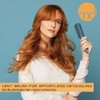 mdlondon BRUSH Vent Hair Brush. Lightweight Vent Brush for Blow